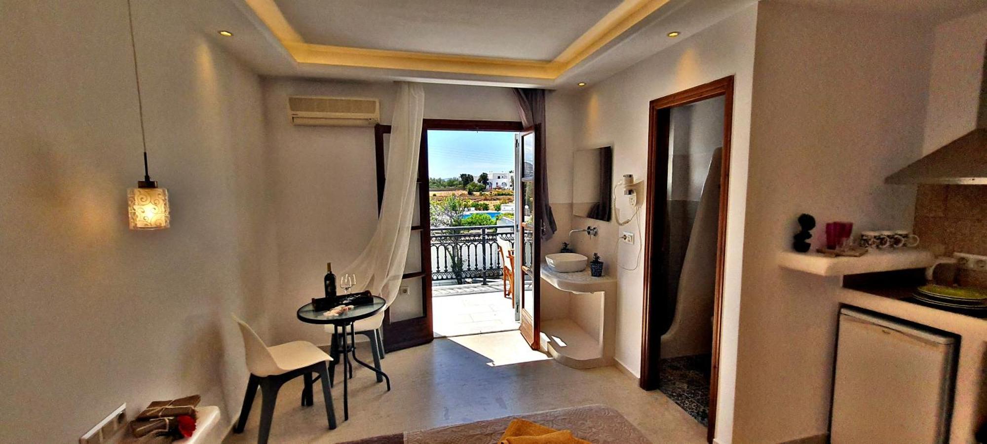 Sunlight Naxos Aparthotel Naxos City Ruang foto