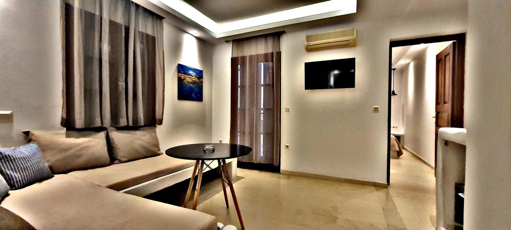 Sunlight Naxos Aparthotel Naxos City Ruang foto